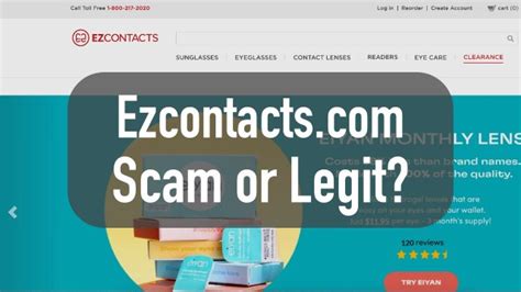 is ezcontacts a scam